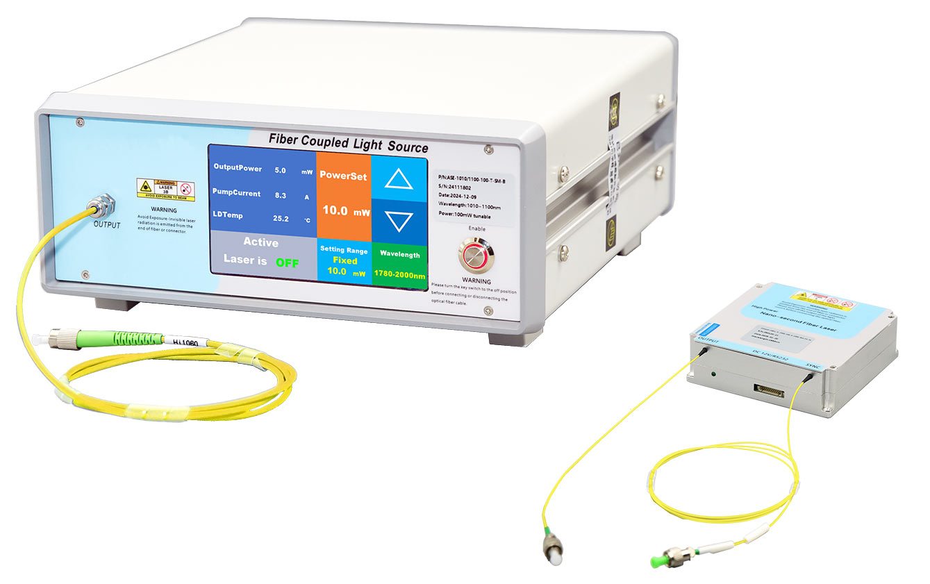 1550nm波段高功率纳秒激光器(高功率高能量)